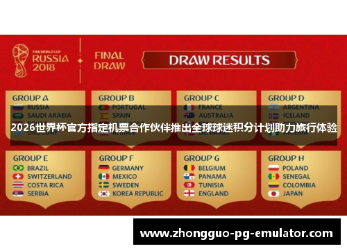 2026世界杯官方指定机票合作伙伴推出全球球迷积分计划助力旅行体验 2026世界杯官方指定机票合作伙伴推出全球球迷积分计划助力旅行体验